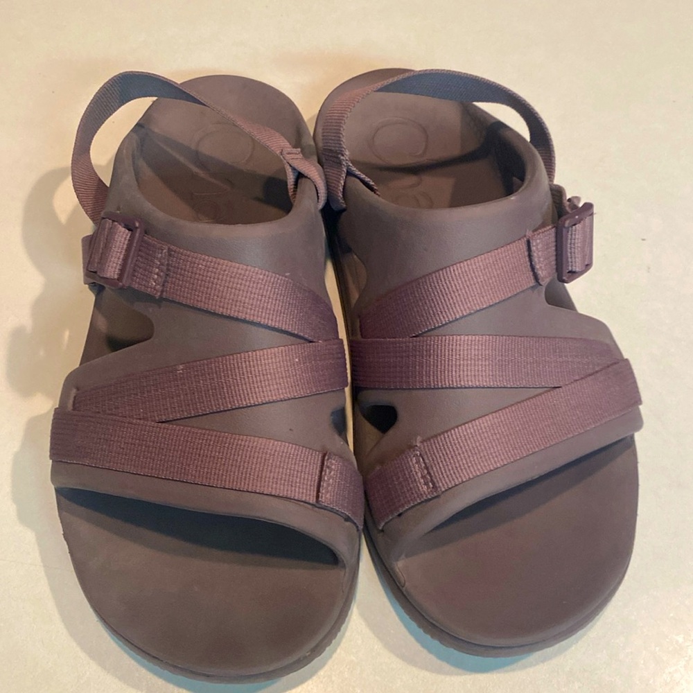 CHACO Chillos Sport Womens Sandal Size 11 Purple/Eggplant